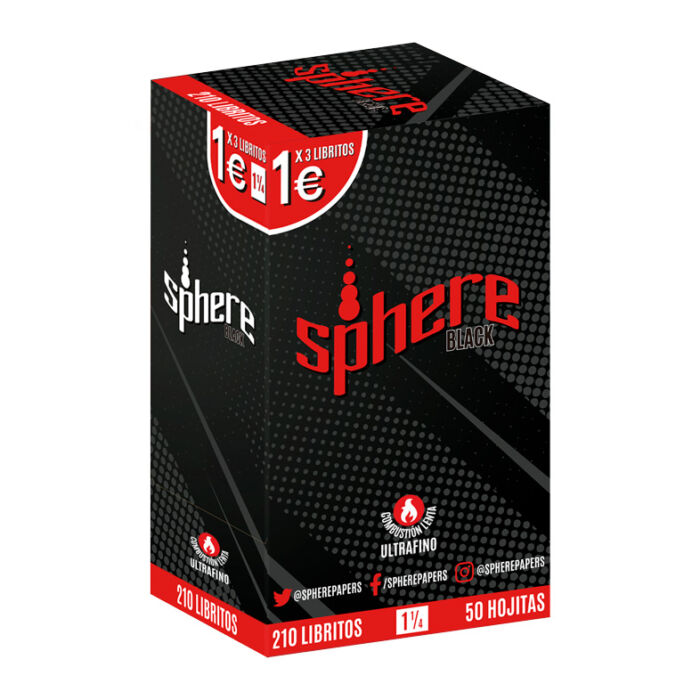 Expositor-Papel-de-liar-Sphere-Paper-Black-Medium